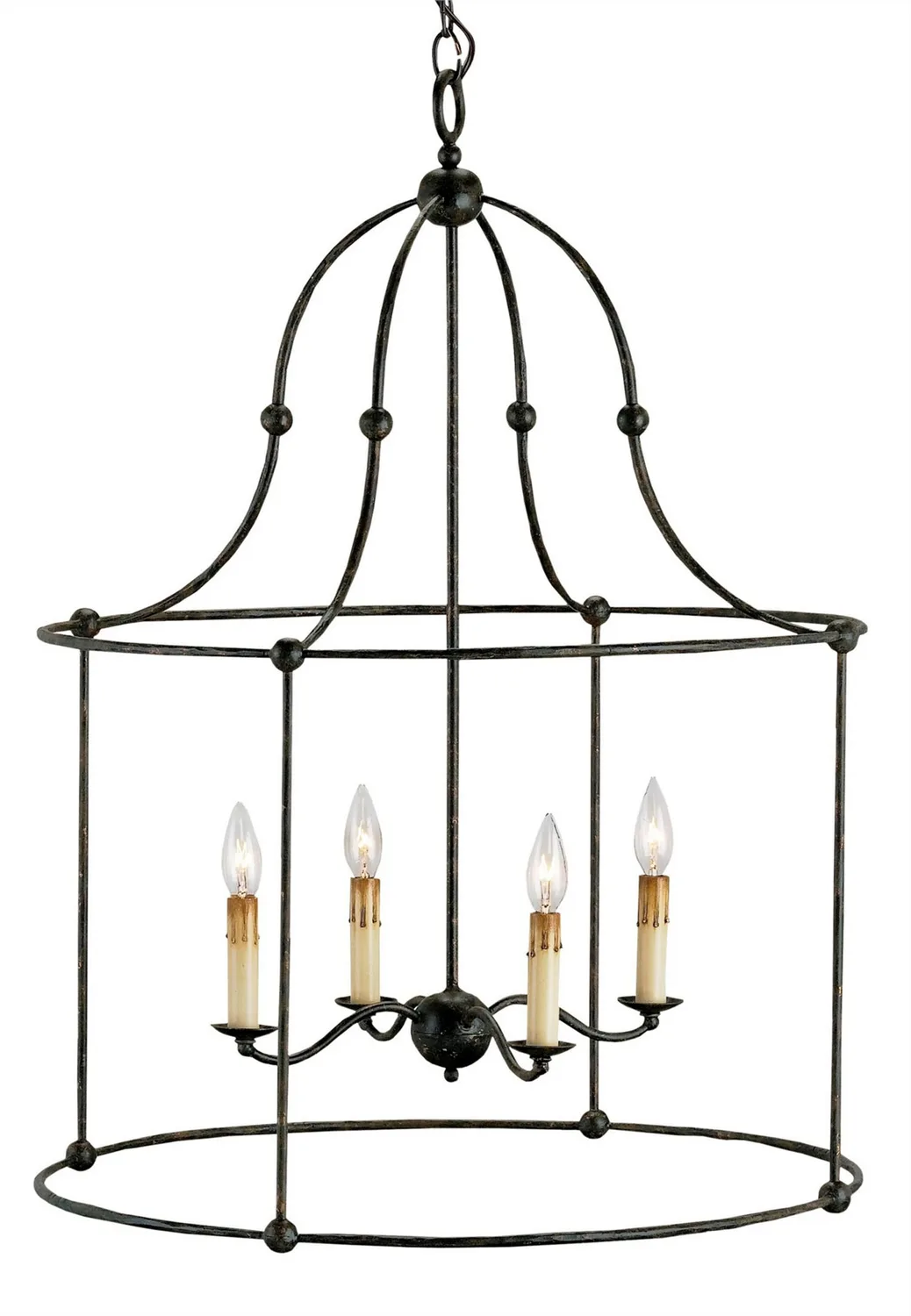 Fitzjames Collection Four Light Lantern in Mayfair