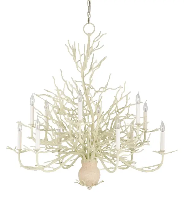 In White Coral/Natural Sand by Currey and Company from the Seaward Collection collection