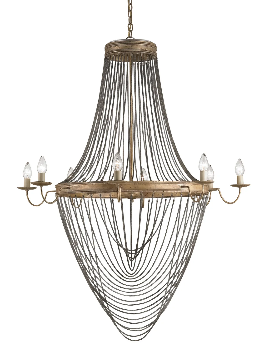 Lucien Eight Light Chandelier