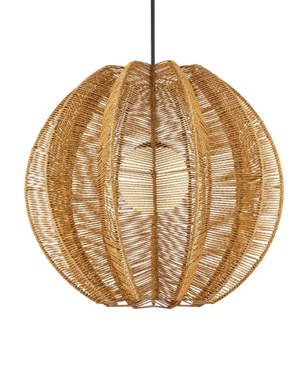 Barbary Fluted Outdoor Pendant
