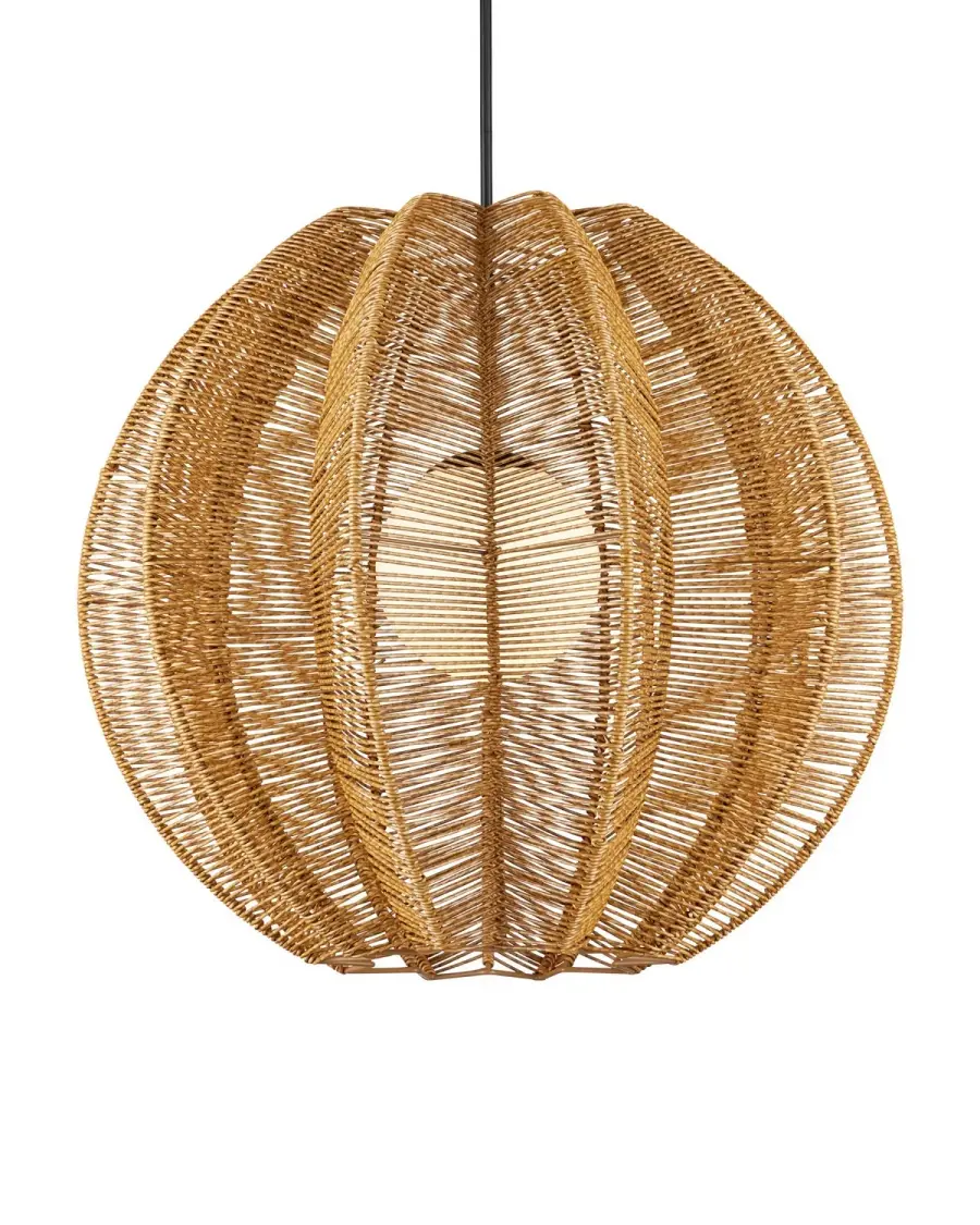 Barbary Fluted Outdoor Pendant