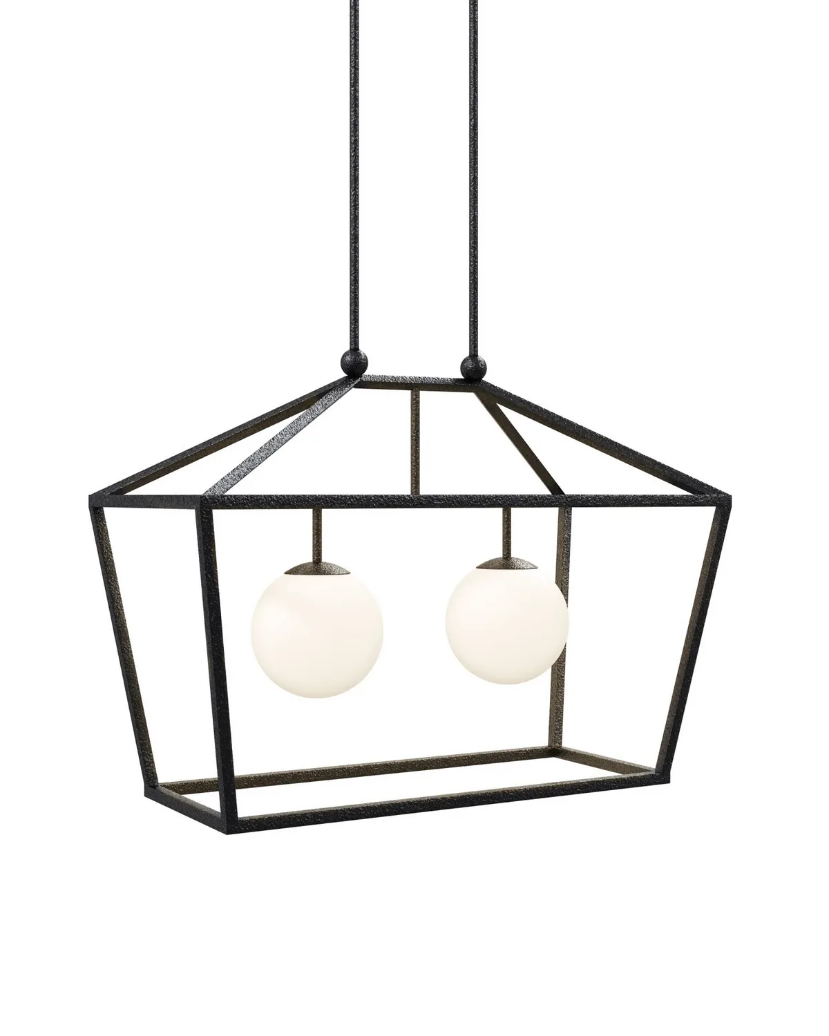 Denison Two Light Rectangular Outdoor Lantern