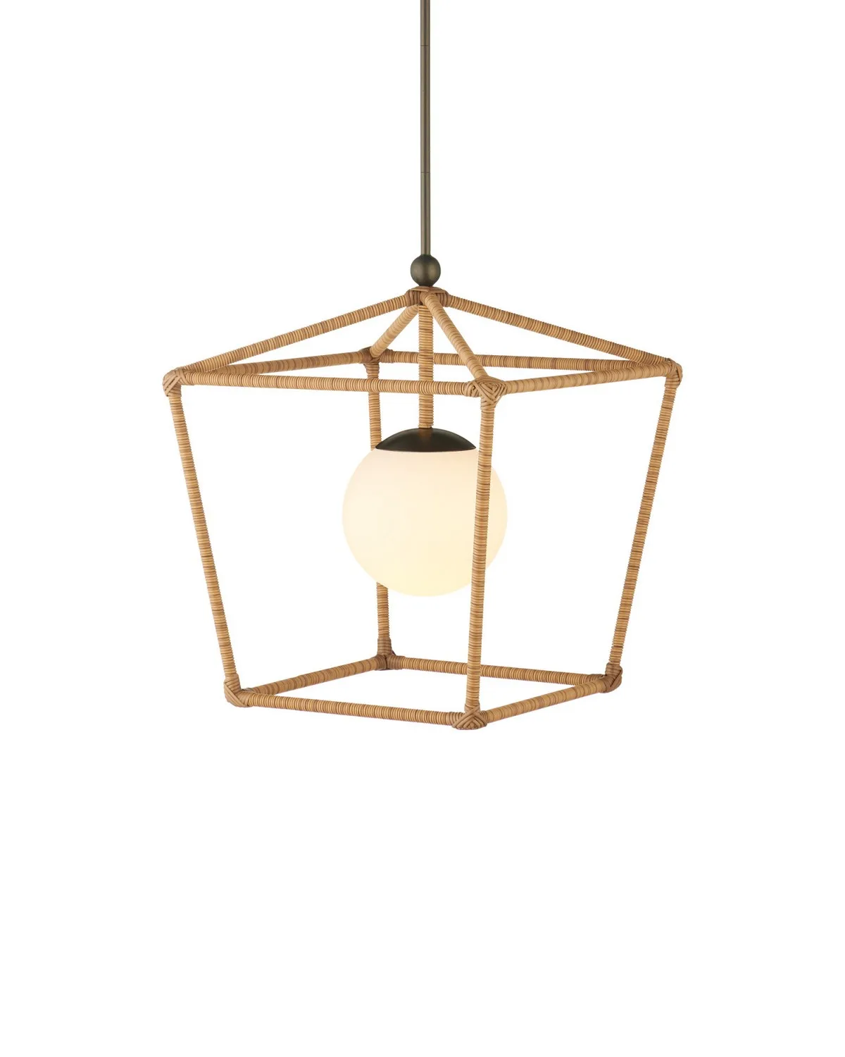 Denison Medium Natural Outdoor Lantern