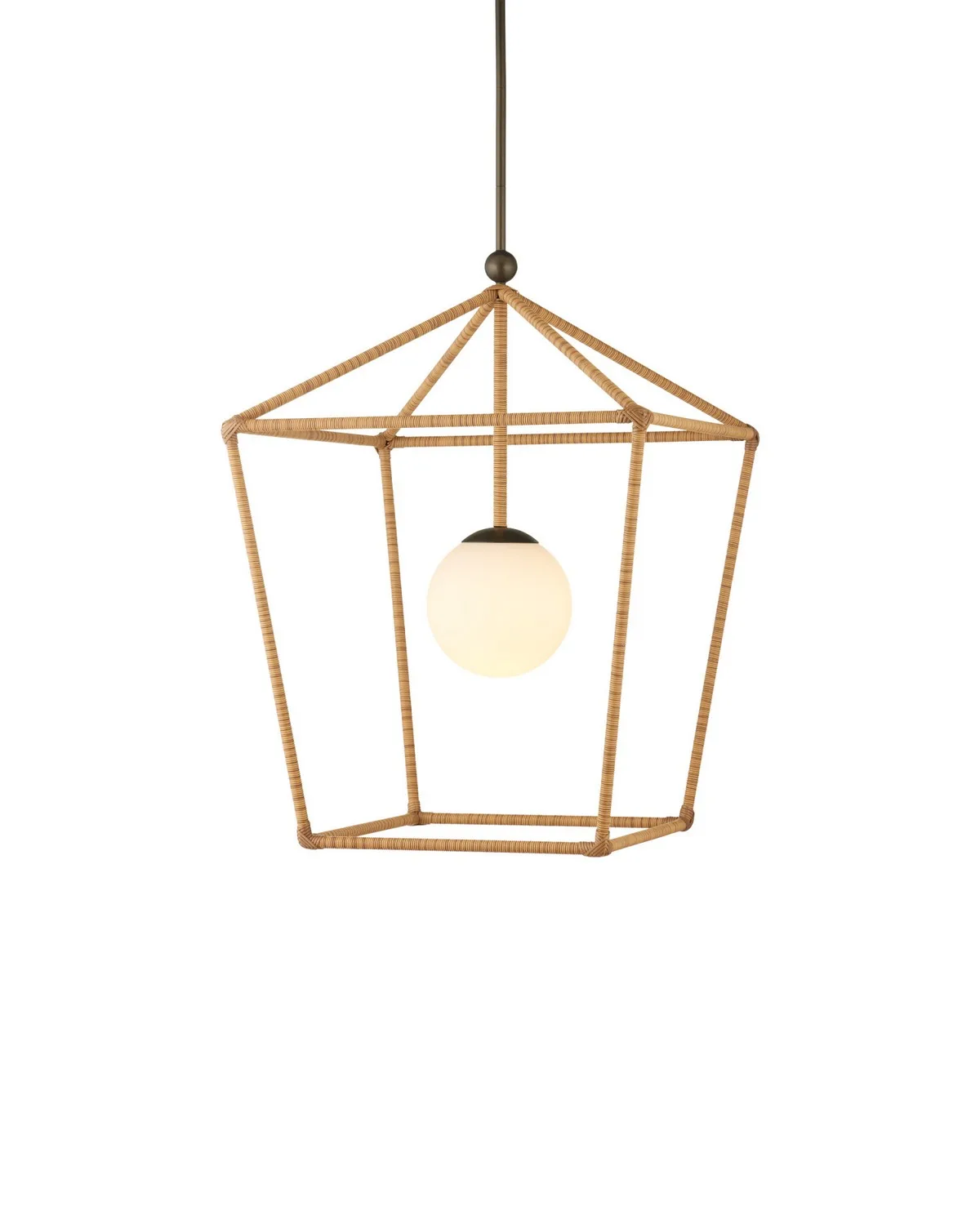 Denison Large Natural Outdoor Lantern