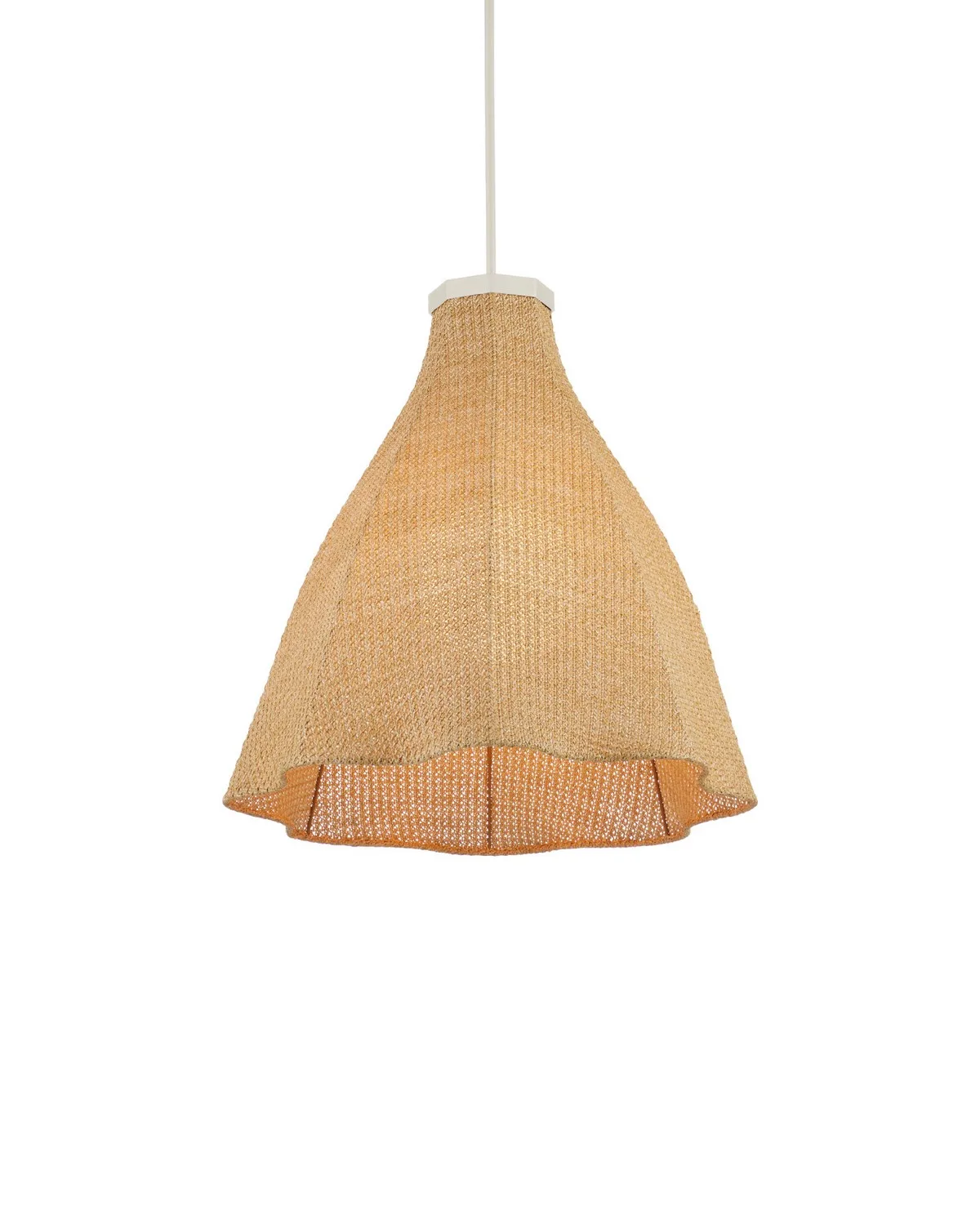 Cabo Medium Outdoor Pendant in Natural Abaca