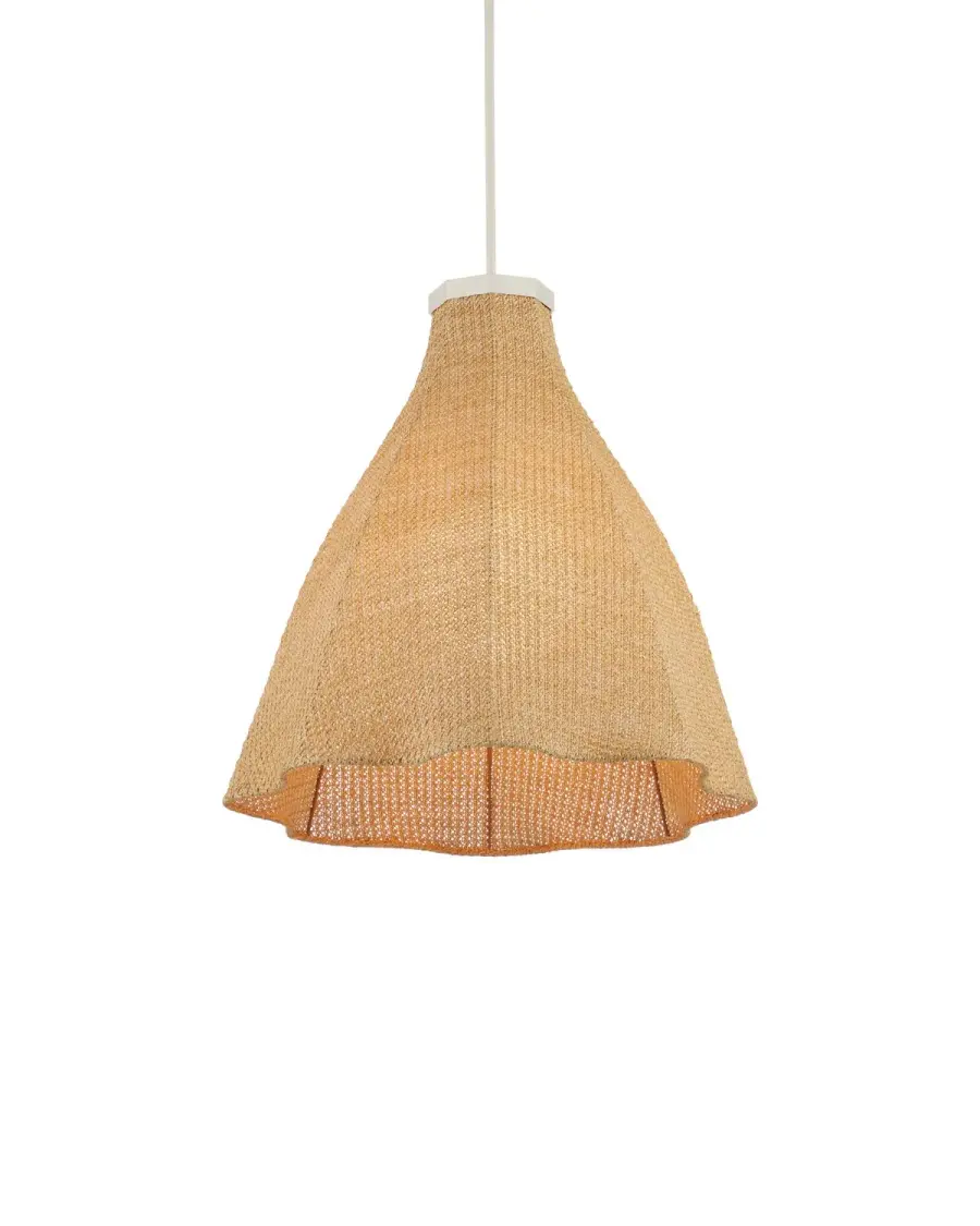 Cabo Medium Outdoor Pendant in Natural Abaca