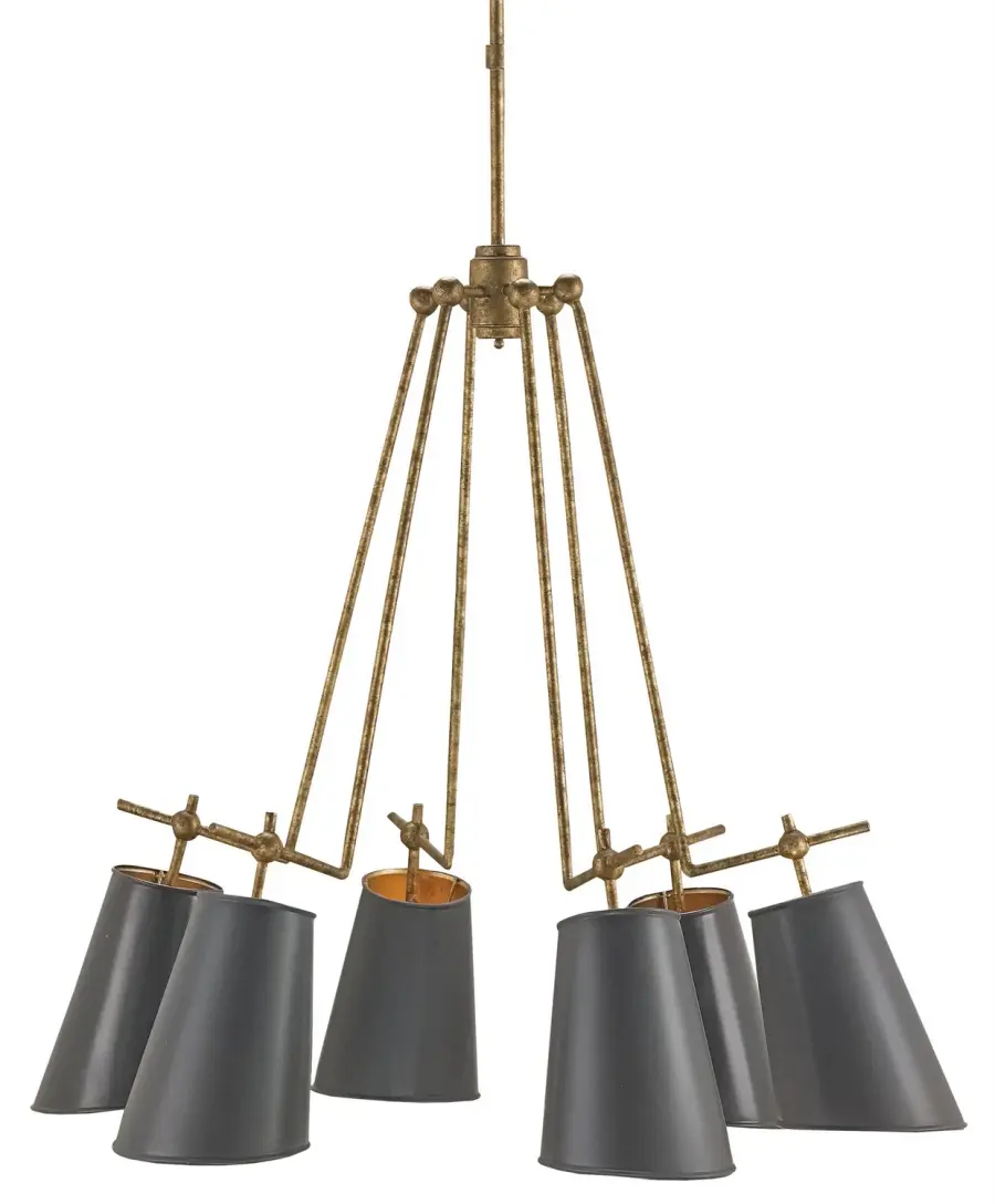 The Jean-Louis Chandelier by Currey and Company