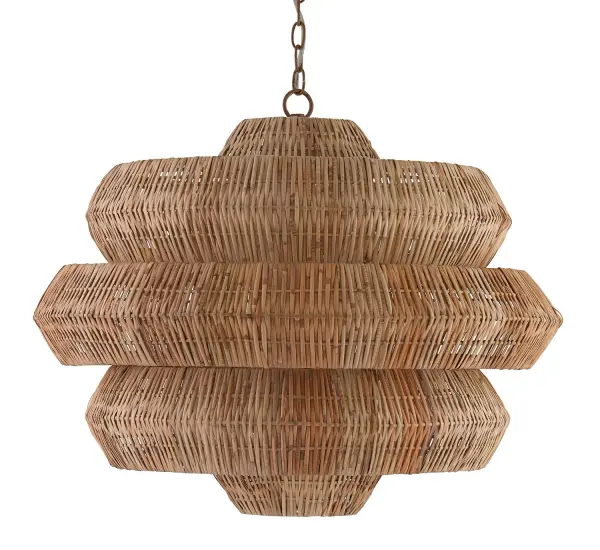 In Natural/Khaki by Currey and Company from the Antibes Collection collection