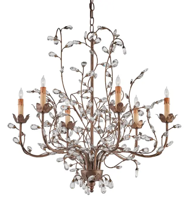 In Cupertino by Currey and Company from the Crystal Bud Collection collection