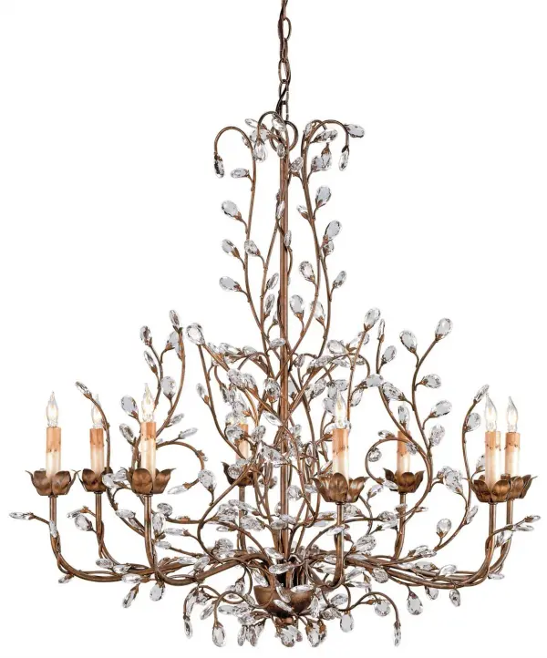 In Cupertino by Currey and Company from the Crystal Bud Collection collection