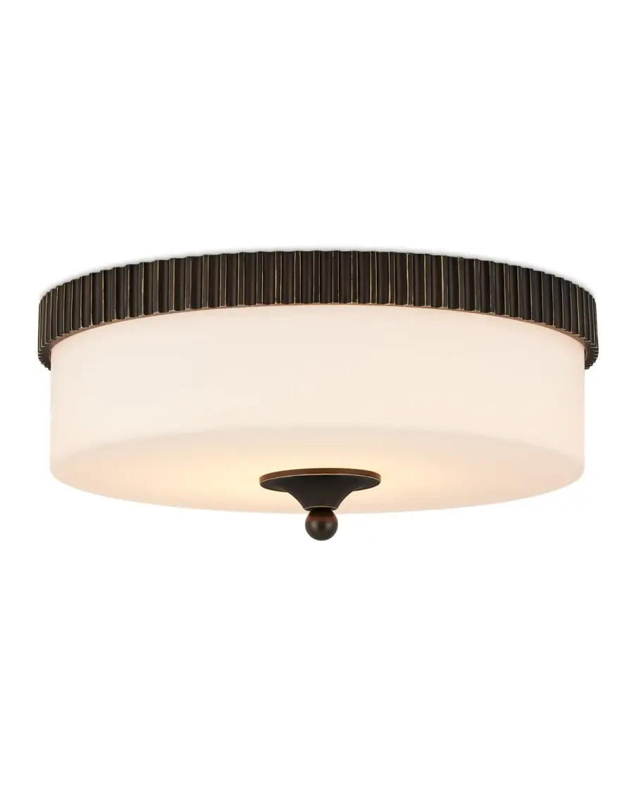 Bryce One Light Flush Mount in Oil Rubbed Bronze