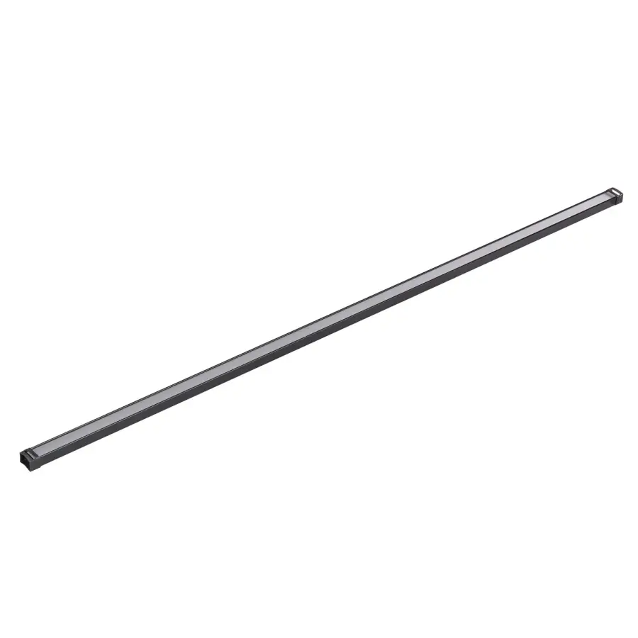 36" LED Tape Light U-Channel Track in Black