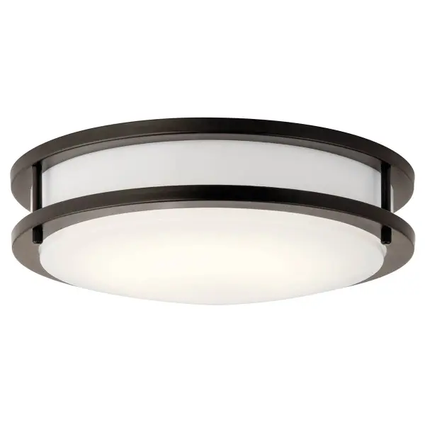 This compact flush mount delivers 1280 lumens of warm 3000K LED light in a low-profile design. ADA-compliant and damp-rated, it's ideal for commercial and residential spaces requiring code compliance and energy efficiency.