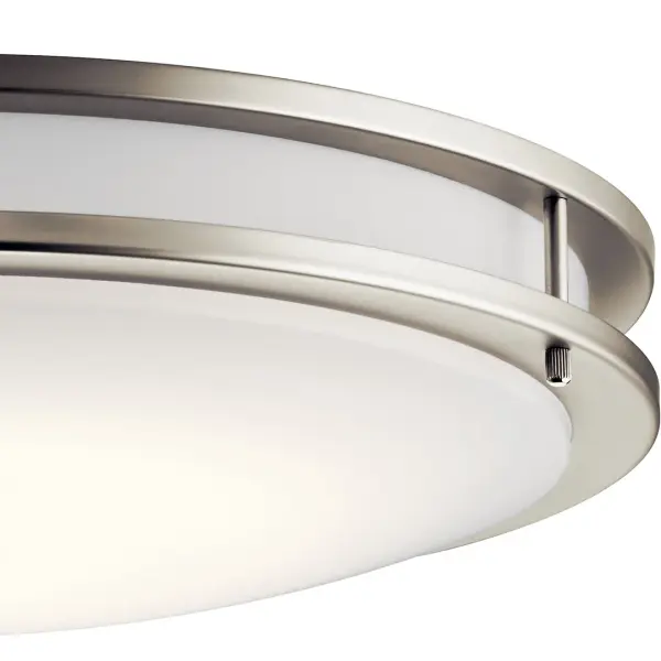 Avon 24" Brushed Nickel LED Flush Mount Ceiling Light - Image 2