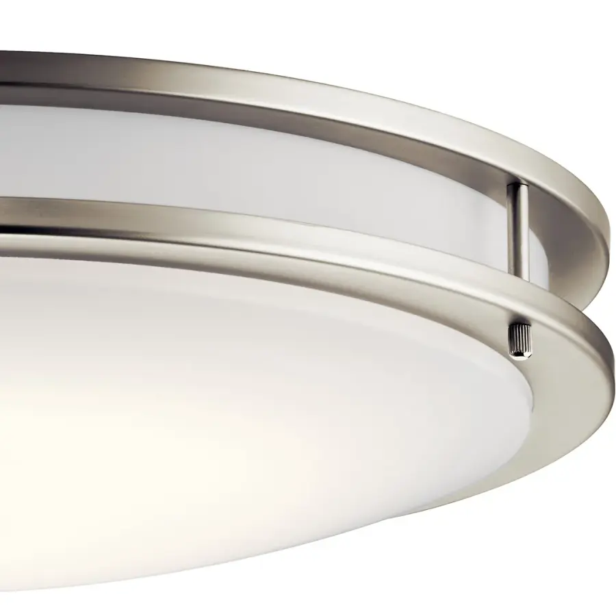 Avon 24" Brushed Nickel LED Flush Mount Ceiling Light - Image 2
