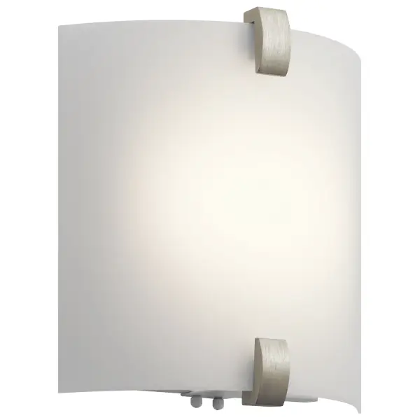 This 11-inch wall sconce combines modern LED efficiency with timeless transitional styling. The brushed nickel finish and white acrylic diffuser provide soft, even illumination perfect for bathrooms and hallways.