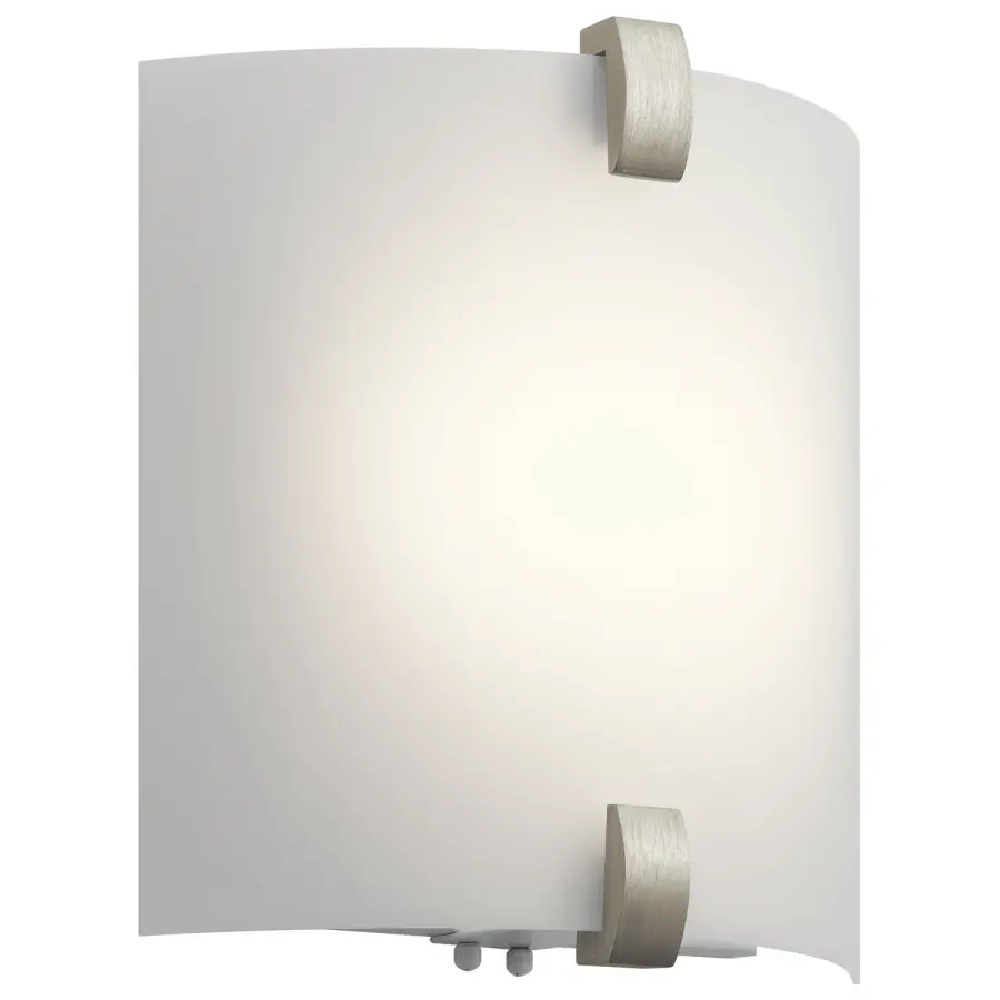 LED Wall Sconce in Brushed Nickel
