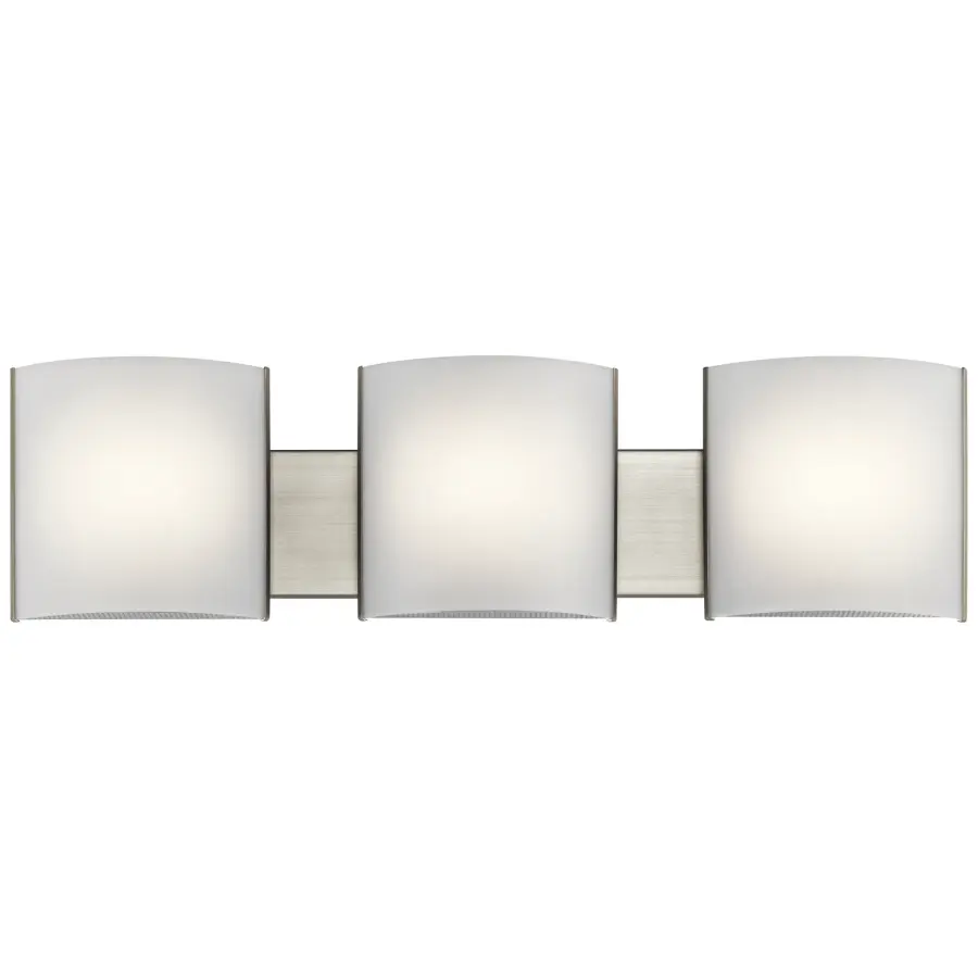 LED Bath Light in Brushed Nickel