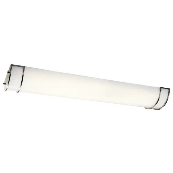 A practical, energy-efficient linear LED fixture delivering bright, even illumination. The brushed nickel finish and clean lines suit contemporary interiors, while the integrated LED provides long-lasting performance.