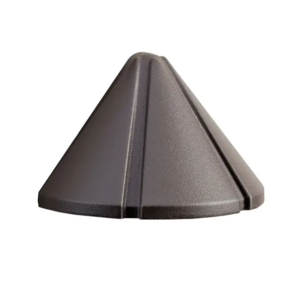This low-voltage LED retrofit deck light delivers efficient illumination for outdoor decks, patios, and railings. Its compact design and architectural bronze finish blend seamlessly with contemporary outdoor settings.