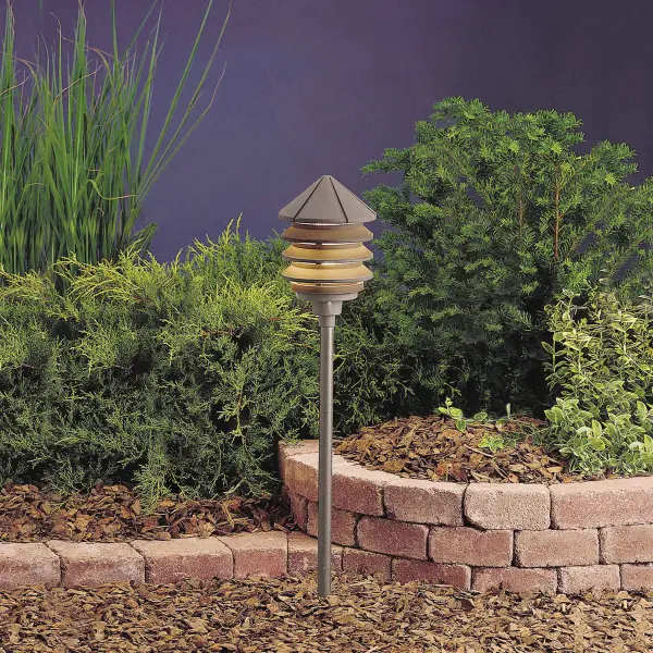 Six Groove One Light Path & Spread in Textured Architectural Bronze