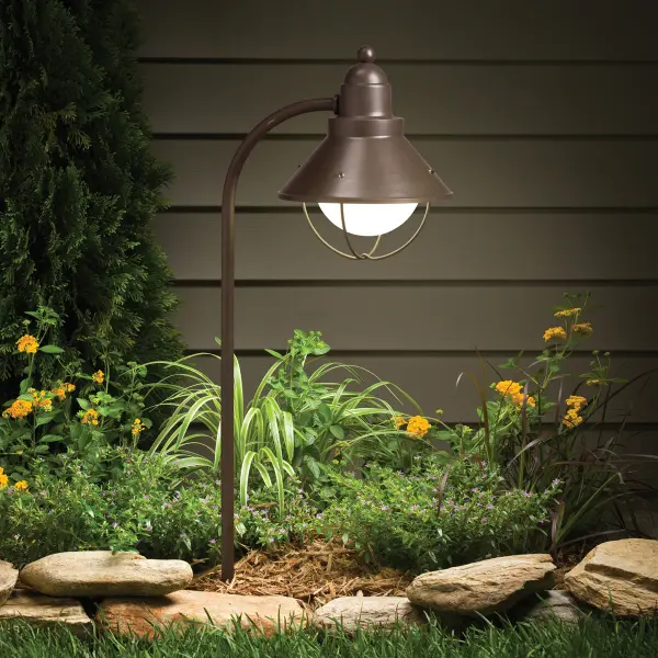 Seaside One Light Path & Spread in Olde Bronze