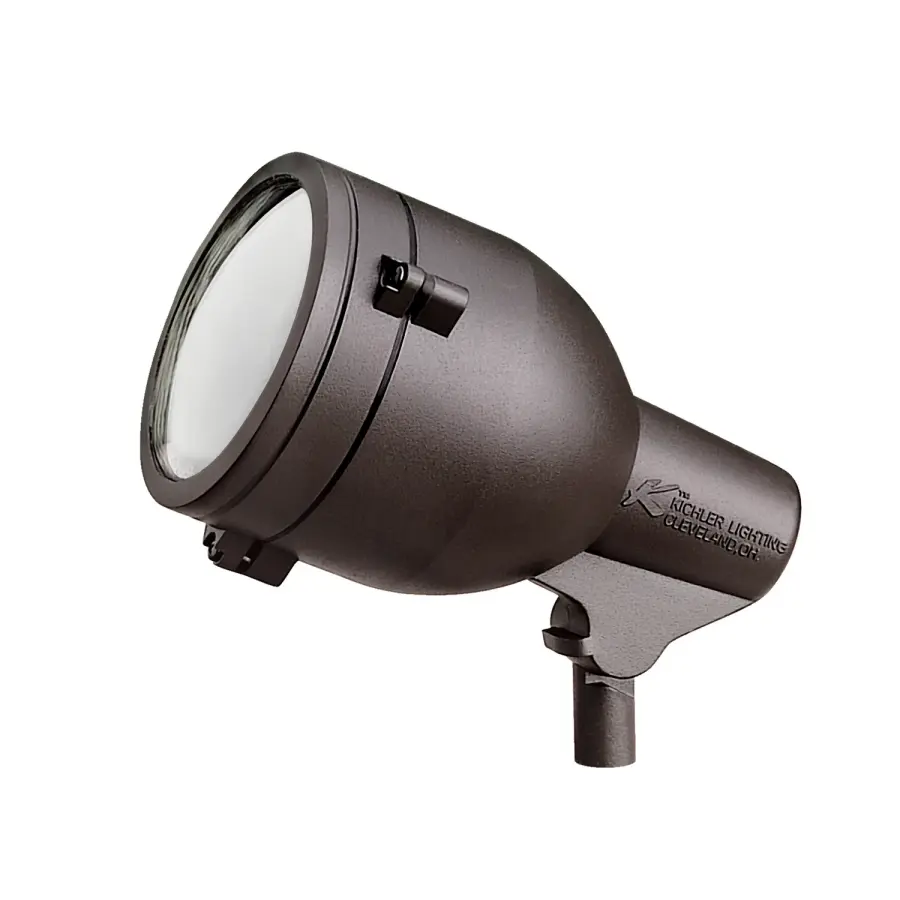 HID High Intensity Discharge One Light Accent in Textured Architectural Bronze