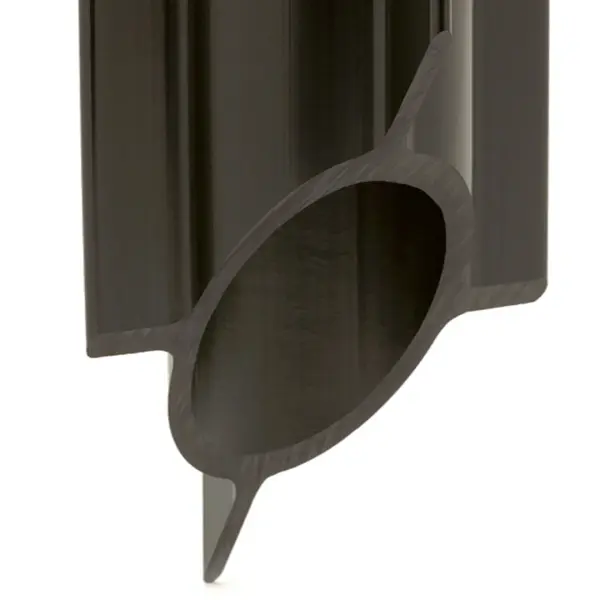 Durable 19-inch black metal stake designed for secure outdoor landscape lighting installations. Wet-rated for all-weather performance with a sleek, unobtrusive profile that blends into any landscape design. - alternate view