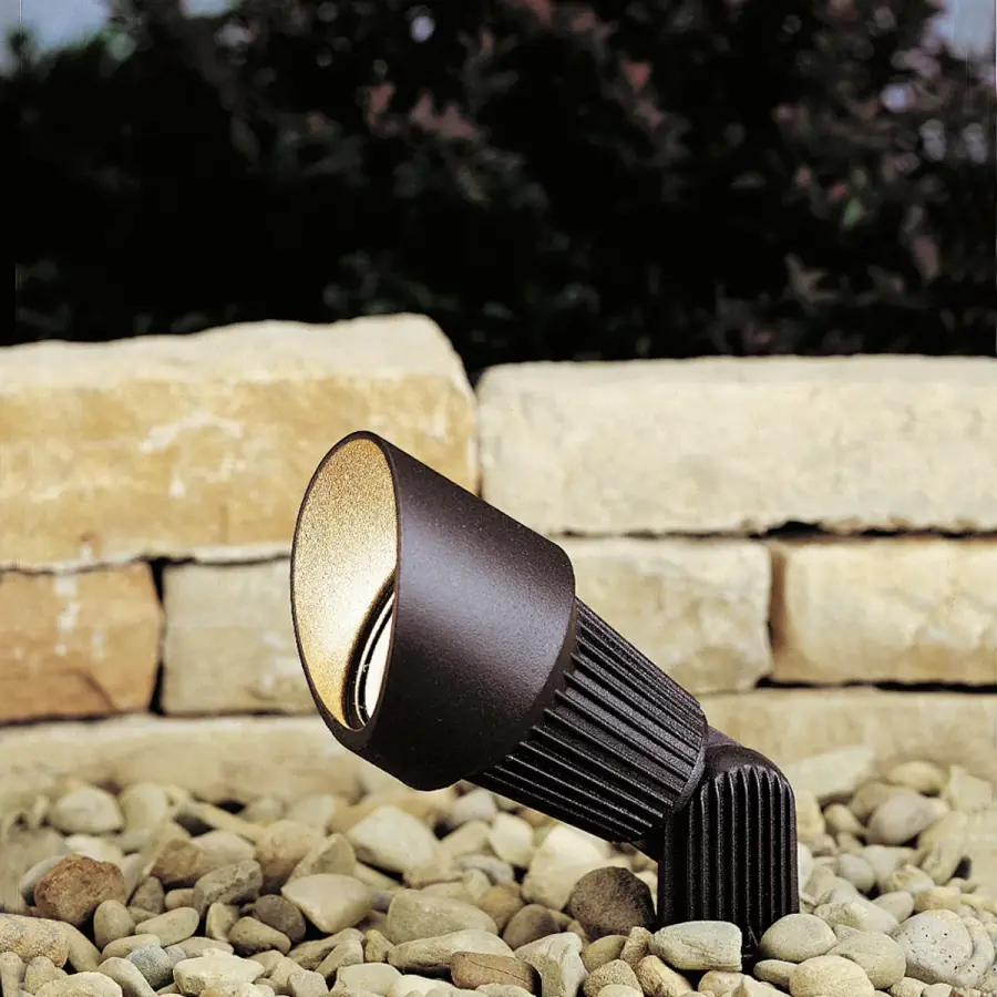 Textured Architectural Bronze Landscape Spotlight - Image 4