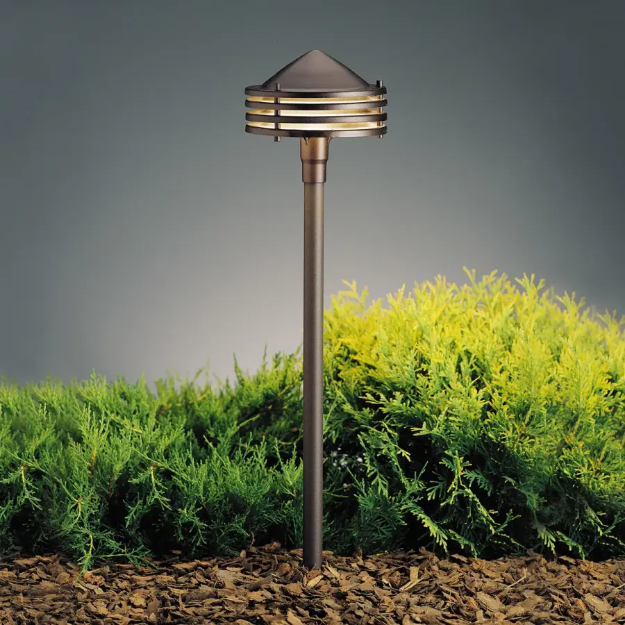 Galaxy One Light Path & Spread Light in Textured Architectural Bronze