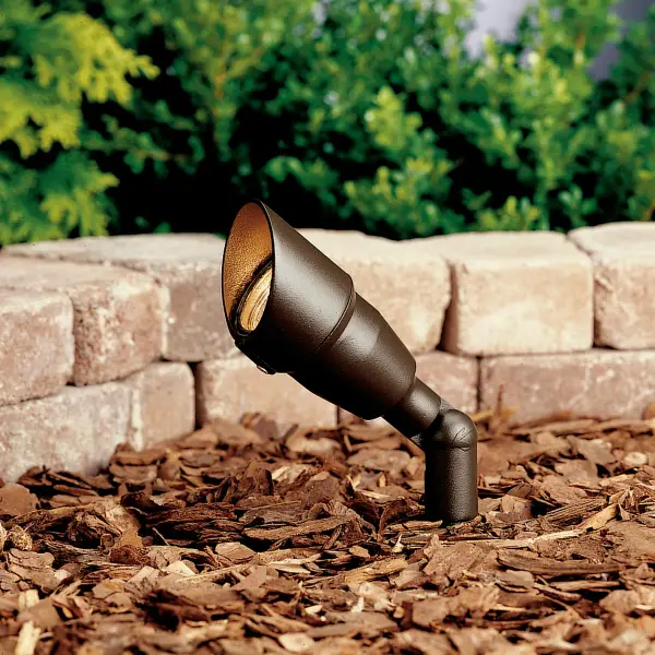 Textured Architectural Bronze Landscape Spotlight - Image 4