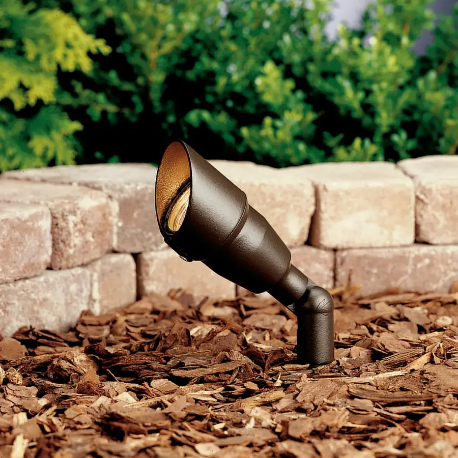 Textured Architectural Bronze Landscape Spotlight - Image 4