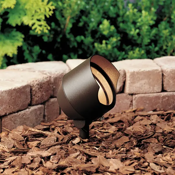 Textured Architectural Bronze Landscape Spotlight - Image 4