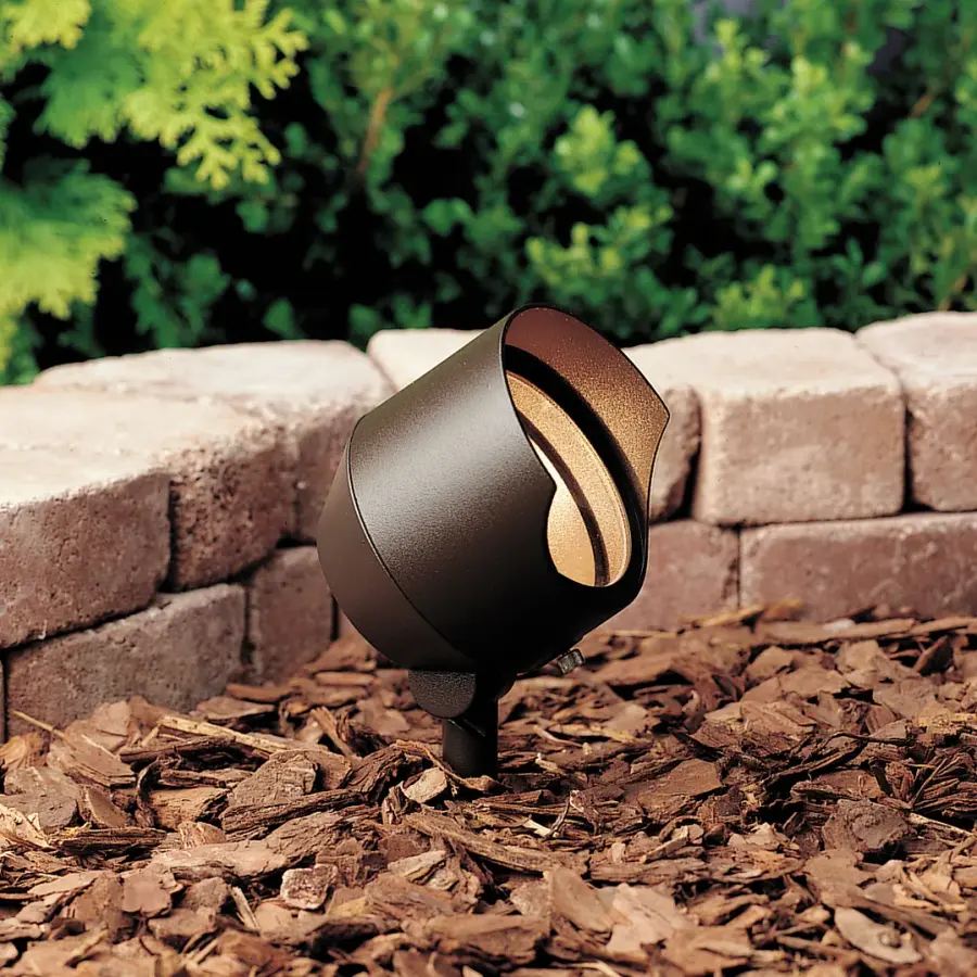 Textured Architectural Bronze Landscape Spotlight - Image 4