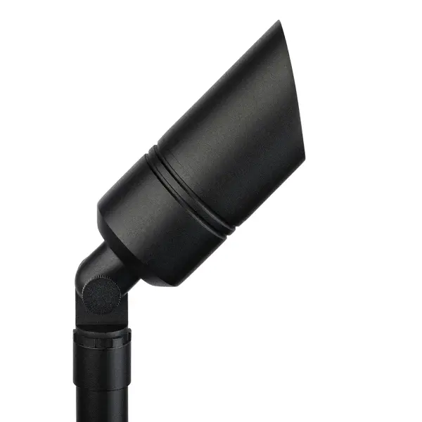 Versatile Black Brass Landscape Accent Light for Outdoor Spaces - Image 3