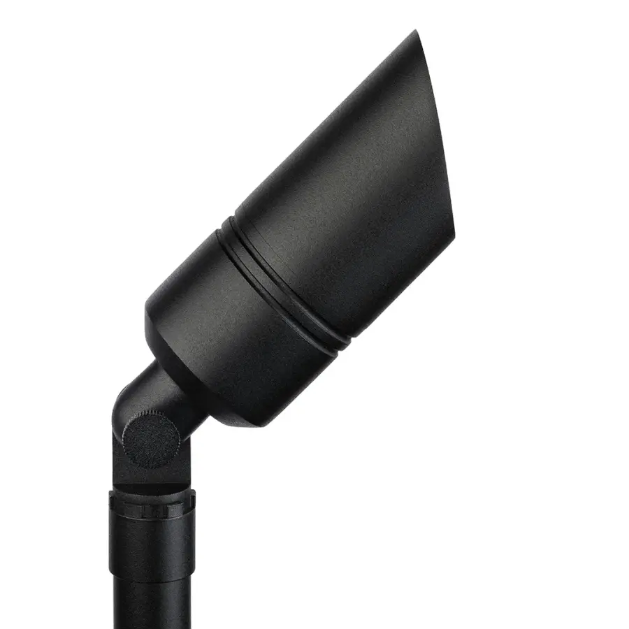 Versatile Black Brass Landscape Accent Light for Outdoor Spaces - Image 3