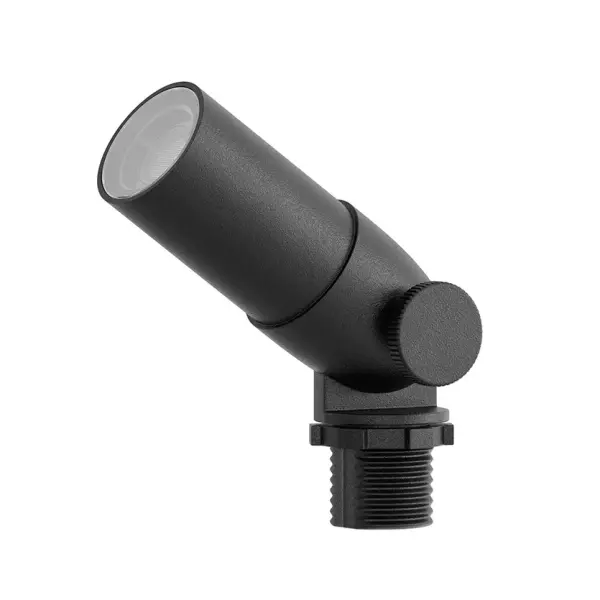 This low-voltage LED accent light combines traditional cast brass construction with modern efficiency. Its compact 5-inch profile and wet-rated durability make it ideal for highlighting architectural features, landscaping, and pathways. - alternate view