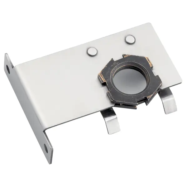 This gutter mount accessory provides a secure, weather-resistant installation solution for 12V landscape lighting systems. Crafted in Centennial Brass finish, it offers both functionality and aesthetic appeal.