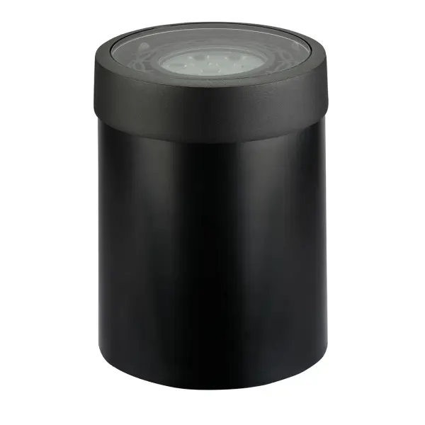 This compact in-ground accent light delivers focused illumination for pathways, gardens, and architectural features. The black brass finish offers a sophisticated look that complements modern and traditional landscapes alike.