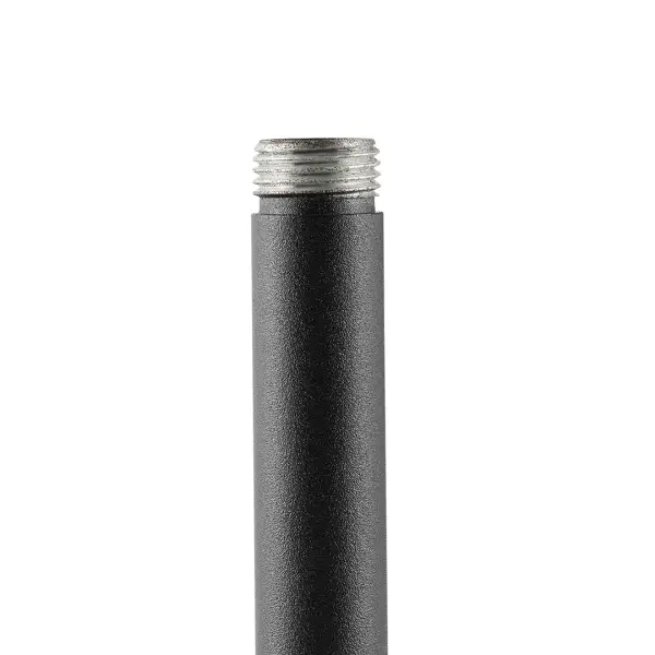 Durable bronze-finished riser stem segment designed to extend landscape lighting fixtures by 6 inches. Ideal for achieving proper fixture height in varied terrain or garden bed applications. - alternate view