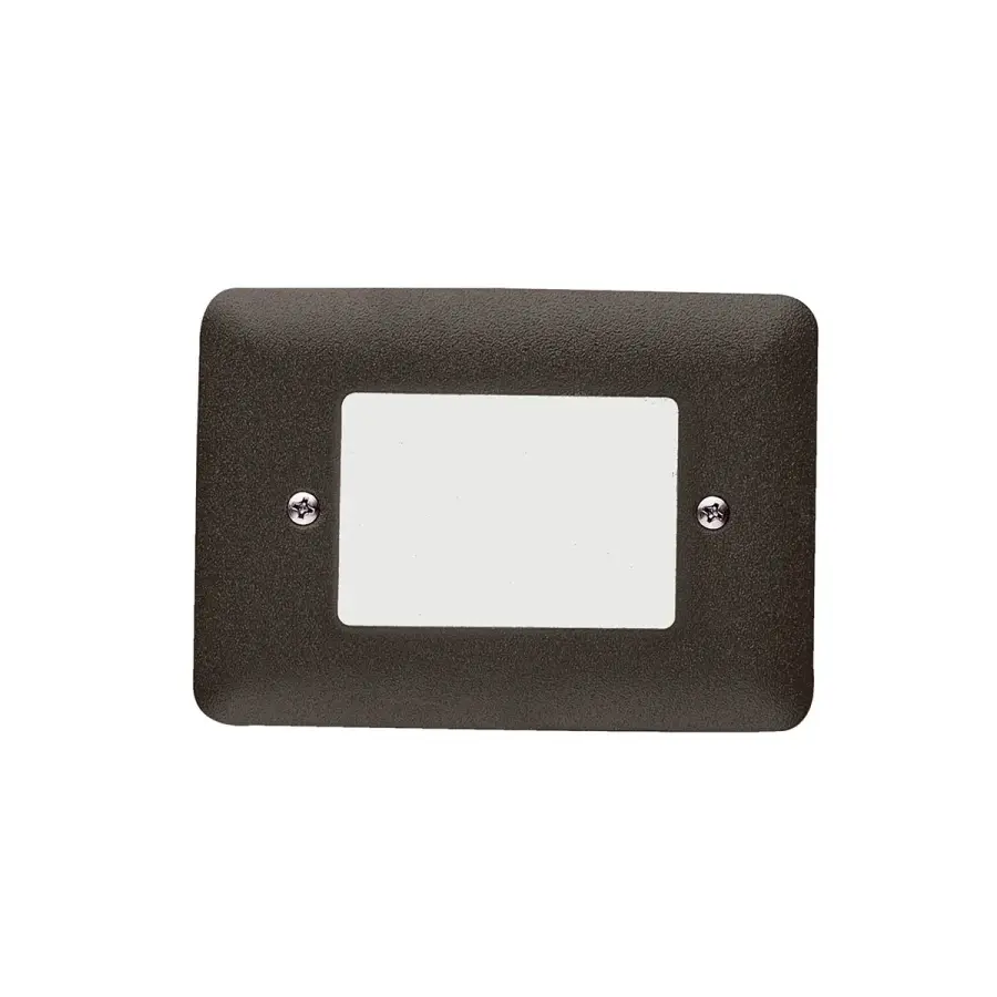 Textured Architectural Bronze LED Deck Step Light - Image 1