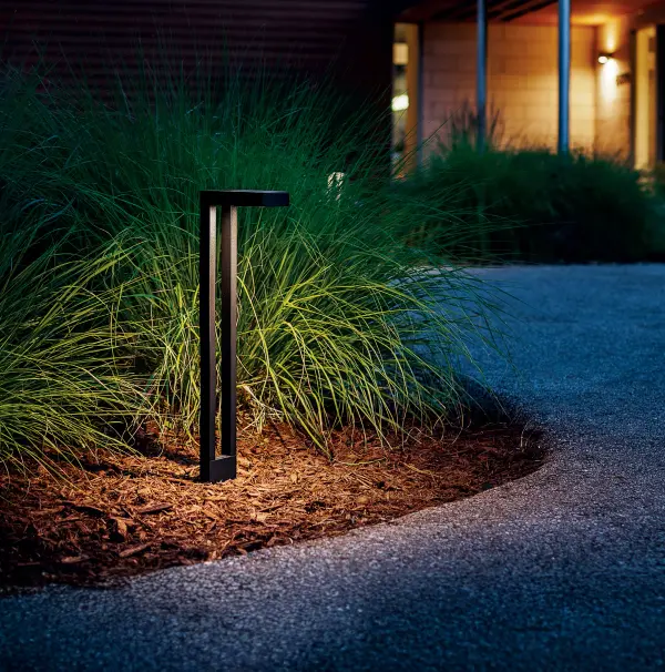Contemporary Brass Path Light - Image 6