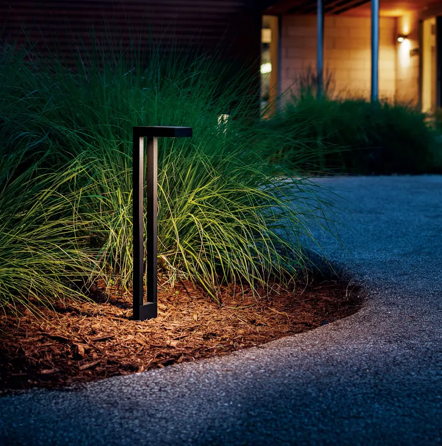 Contemporary Brass Path Light - Image 6