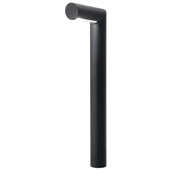 This 12V LED path light delivers modern style with its linear profile and textured black finish. The frosted diffuser provides smooth, glare-free lighting ideal for pathways and landscape borders.