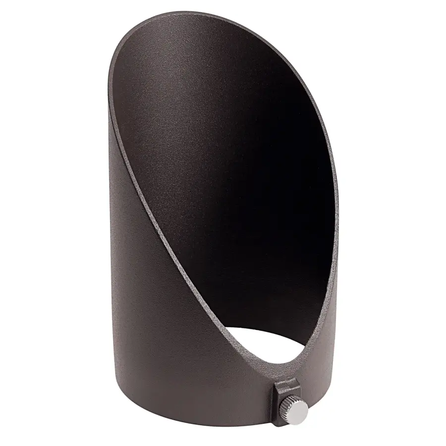 Landscape LED Accent Long Cowl in Textured Architectural Bronze