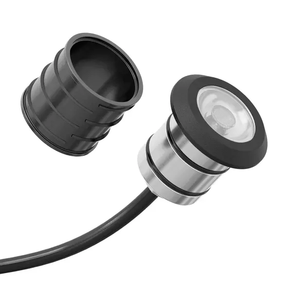 Landscape LED Accent Light in Black Brass - Image 4