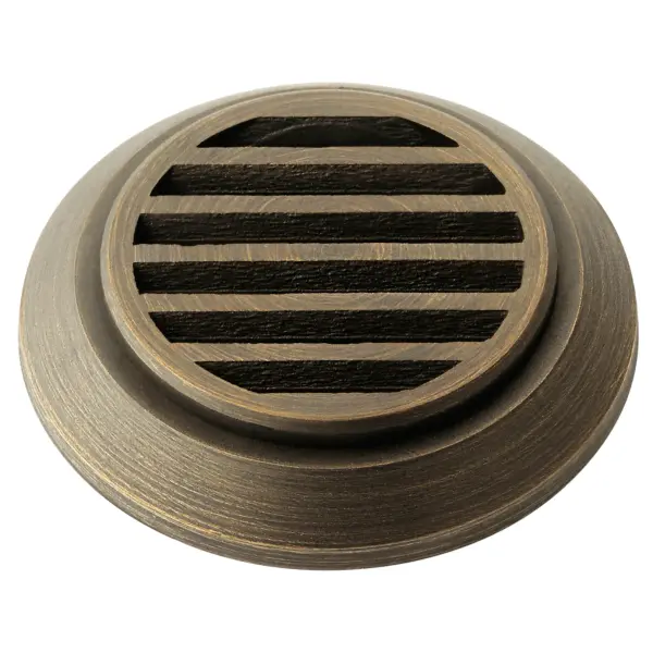 This compact brass louver accessory transforms recessed fixtures into versatile outdoor lighting solutions. Walk-over and drive-over rated, it's ideal for steps, pathways, and rock walls where concealed light sources are desired.