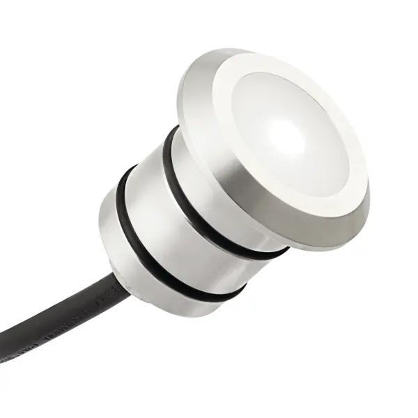 This frosted lens accessory transforms harsh LED light into soft, diffused illumination for outdoor spaces. The acid-etched finish creates even light distribution while reducing glare, making it ideal for pathways and architectural accents.