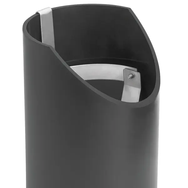 Compact 6-inch in-ground accent light perfect for highlighting landscaping features, pathways, and architectural elements. Durable black finish withstands outdoor conditions while providing focused illumination. - alternate view