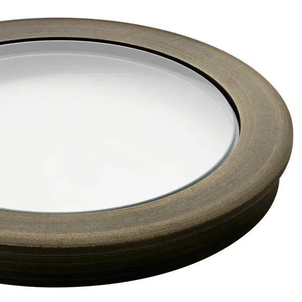 This compact accessory top provides a refined finishing touch for 12V landscape lighting fixtures. Crafted in Centennial Brass, it offers weather-resistant durability and timeless aesthetic appeal for outdoor installations. - alternate view